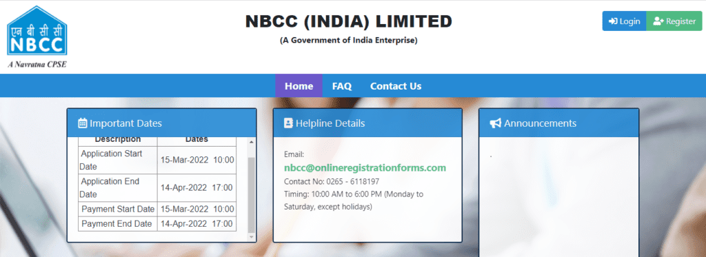 NBCC India Junior Engineer Civil / Electrical Recruitment 2022
