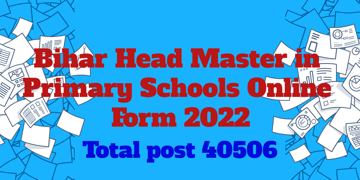 Bihar Head Master In Primary Schools