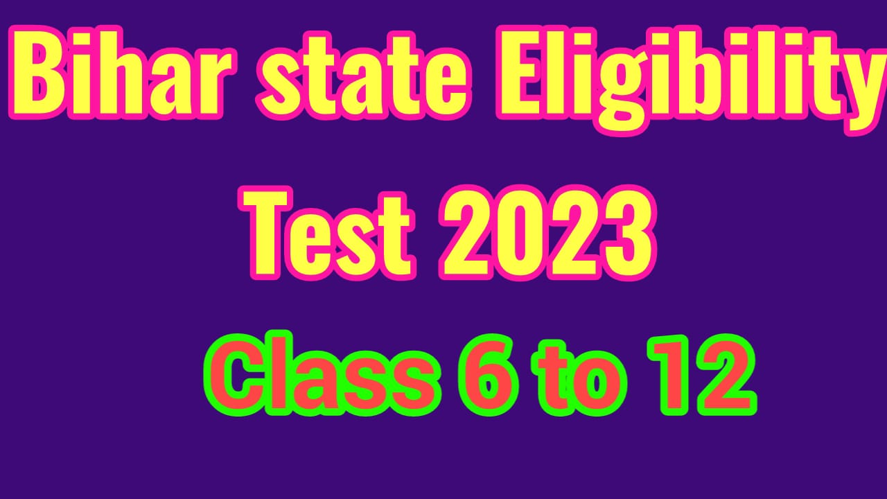 Bihar State Eligibility Test BSET